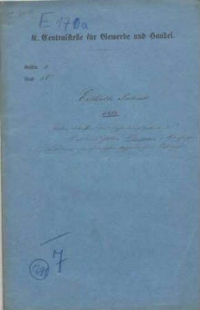 Patent des Bierbrauers Gustav Hörrmann in Spaichingen auf einen eigentümlichen Apparat zum Fässerpichen