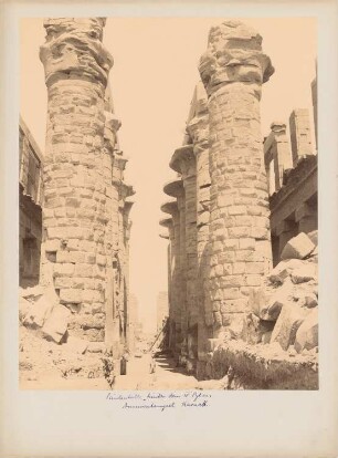 Tempel des Amun-Re in Karnak, Luxor (Theben-Ost): Ansicht, Säulenhalle