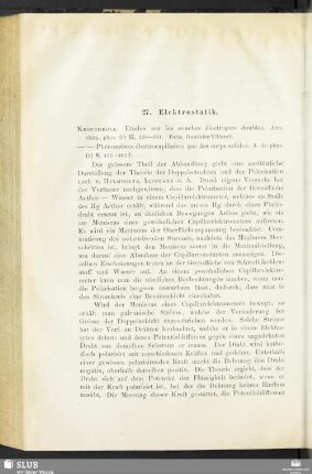 27. Elektrostatik