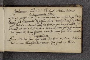 Widmungsblatt