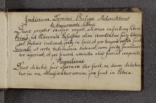 Widmungsblatt