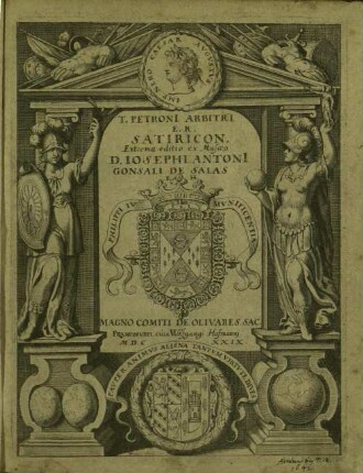 T. Petroni Arbitri Satiricon