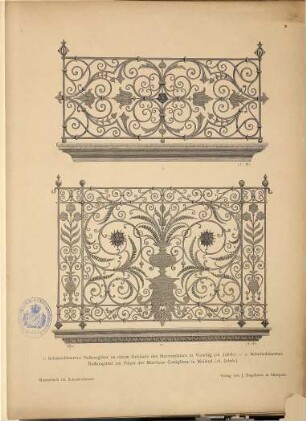 Musterbuch für Kunstschlosser