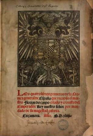 Los quatro libros primeros de la Cronica general de España