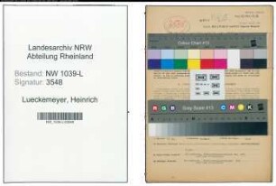 Entnazifizierung Heinrich Lueckemeyer , geb. 07.11.1890 (Vertreter)