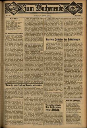 Zweite Ausgabe vom Sonntag, den 05. November 1933.
