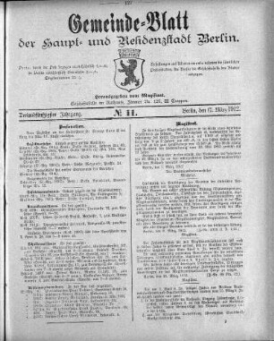 1912,11: No. 11, 17. März 1912