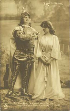 Lohengrin - Du kündest nun dein wahr Gericht, [...]