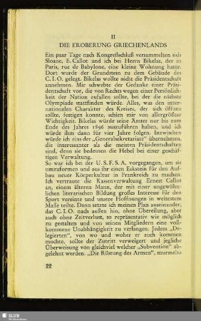 II Die Eroberung Griechenlands