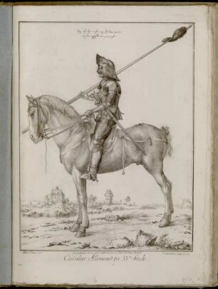No. 1. Cavalier Allemand du XVe Siecle