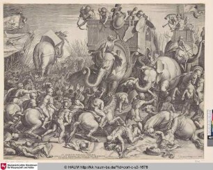 [Die Schlacht zwischen Scipio und Hannibal in Zama; The Battle between Scipio and Hannibal at Zama]