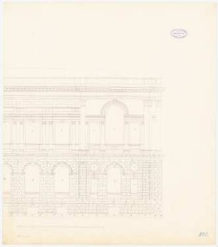 Städelsches Kunstinstitut, Frankfurt/Main 4. Projekt: Fassadenteilansicht