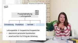 Einführung BWL - Lerneinheit IV-2: Aufbauorganisation