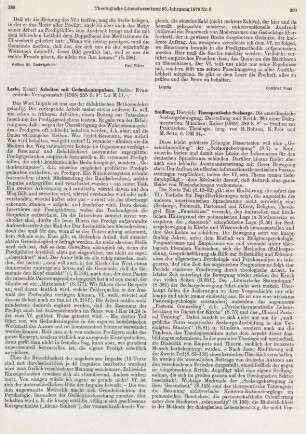 389-390 [Rezension] Lerle, Ernst, Arbeiten mit Gedankenimpulsen