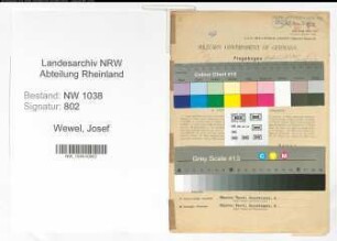 Entnazifizierung Josef Wewel , geb. 31.03.1894 (Beamter)