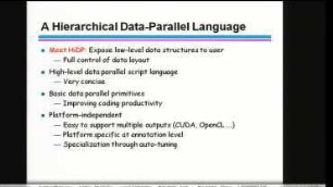 Auto-tuning and Language Abstractions for GPUs