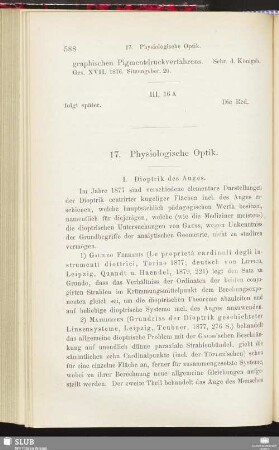 17. Physiologische Optik