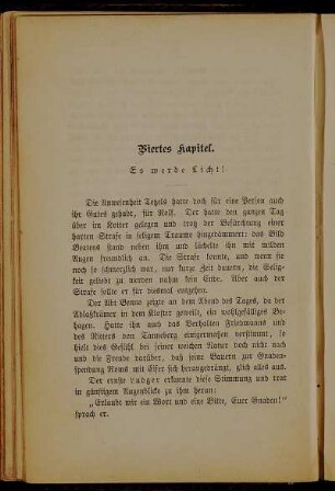 4. Kapitel: Es werde Licht!