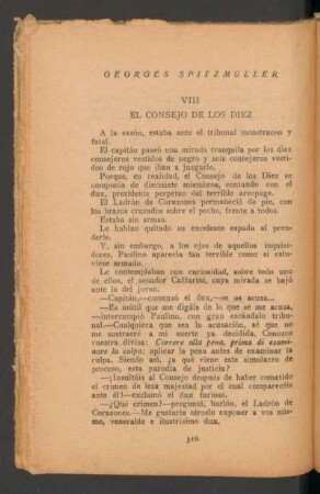 VIII - El Consejo de los Diez