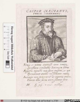 Bildnis Caspar Olevianus
