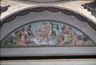 Amor und die Grazien geben sich Daphnis und Phyllis als Götter zu erkennen
