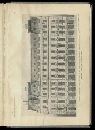 Concurrenz-Project für das Gebäude der K. K. Priv. Mähr.-Schles. Wechselseitigen Versicherungs-Anstalt in Brünn. Architekt: K. K. Baurath Prof. Jul. Deininger.