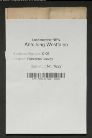 Beschreibung des Lehnguts Messenhausen der von Imbsen