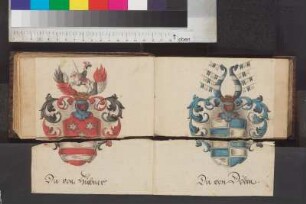Unbekannt, Wappen von Hübner, Wappen von Döben
