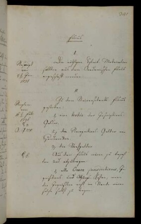 Reglement zum Akademischen- und Gerichts-Fiskus sowie den Gerichtssporteln [-nebengebühren].