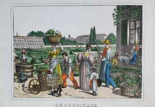 Le Jardinage Die Gartenarbeit Das Gärtnern