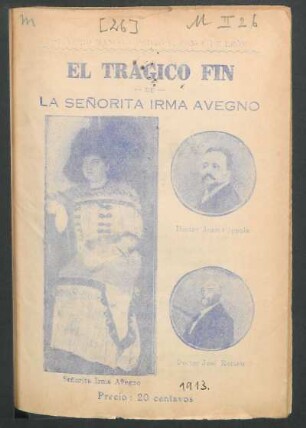 El trágico fin de la señorita Irma Avegno