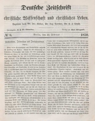 57-58 Heidenthum, Judenthum und Irvingianismus