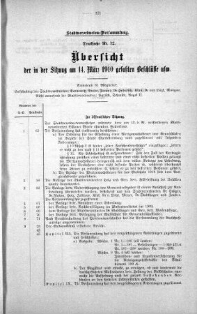 No. 5 (65-72) (72), 14. März 1910