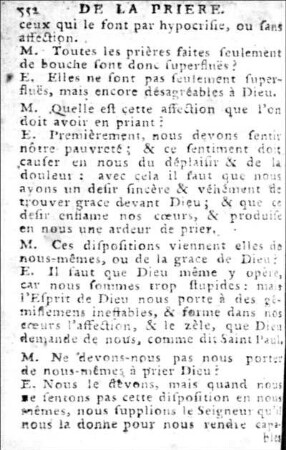 De la priere