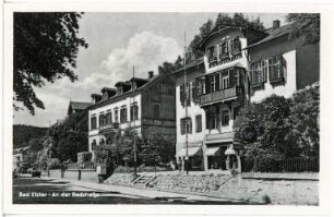 Bad Elster. An der Badstraße