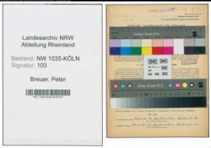 Entnazifizierung Peter Breuer , geb. 17.07.1897 (Schweisser)