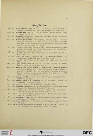 Neufürsten (Nr. 855-875)