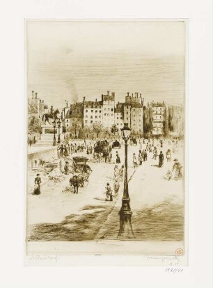 Auf dem Pont Neuf