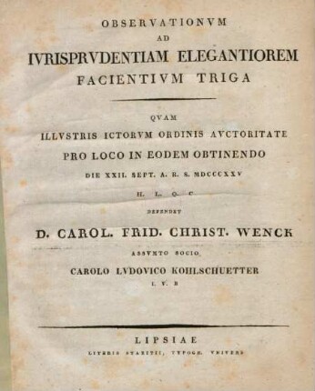 Ad Historiam Constitvtionvm Avgvsti Electoris Saxoniae Symbolae : Professionem Ivris Patrii Die XXIV. Mens. Septembris A. R. S. MDCCCXXV Sollemni Oratione Avspicatvrvs