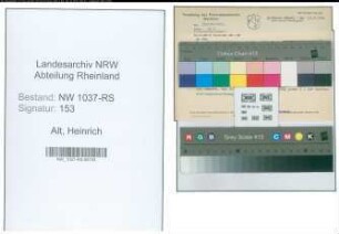 Entnazifizierung Heinrich Alt , geb. 00.00.0000 (Schuldirektor)