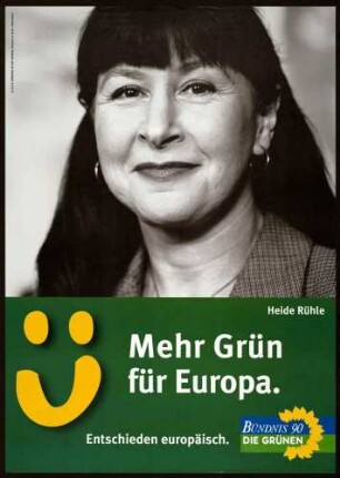 Bündnis 90/Die Grünen, Europawahl 1999