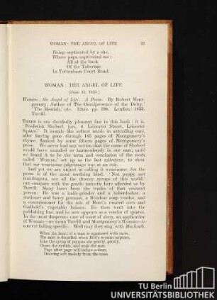 Woman: The angel of life. [June 15, 1833.]