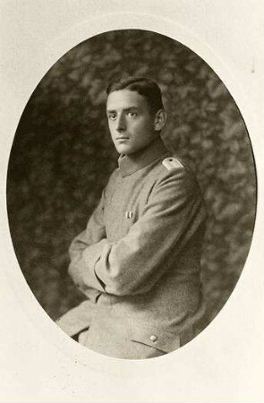 Gruber, Johann; Leutnant der Reserve, geboren am 17.10.1895 in Grombach
