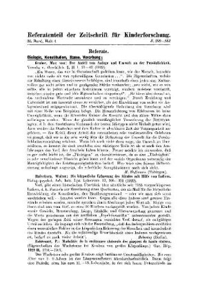 Biologie, Konstitution, Rasse, Vererbung