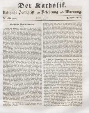 181-184 Kirchliche Mittheilungen