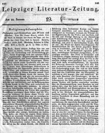 1834-01-22 : 19. Stück