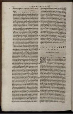 Liber Septimus Et Ultimus. In quo agitur de Cometis