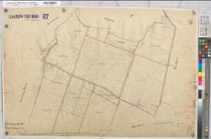 Klotingen (Welver), Zusammenlegung Klotingen, Urkarte II Flur 5