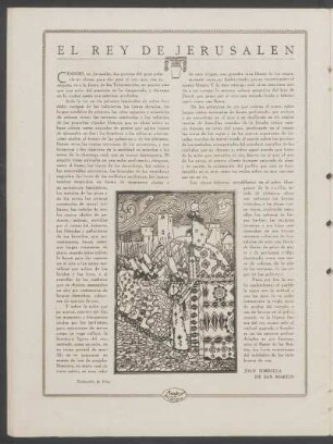 El rey de Jerusalén