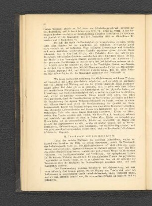 II. Trunksucht und geistiges Leben.